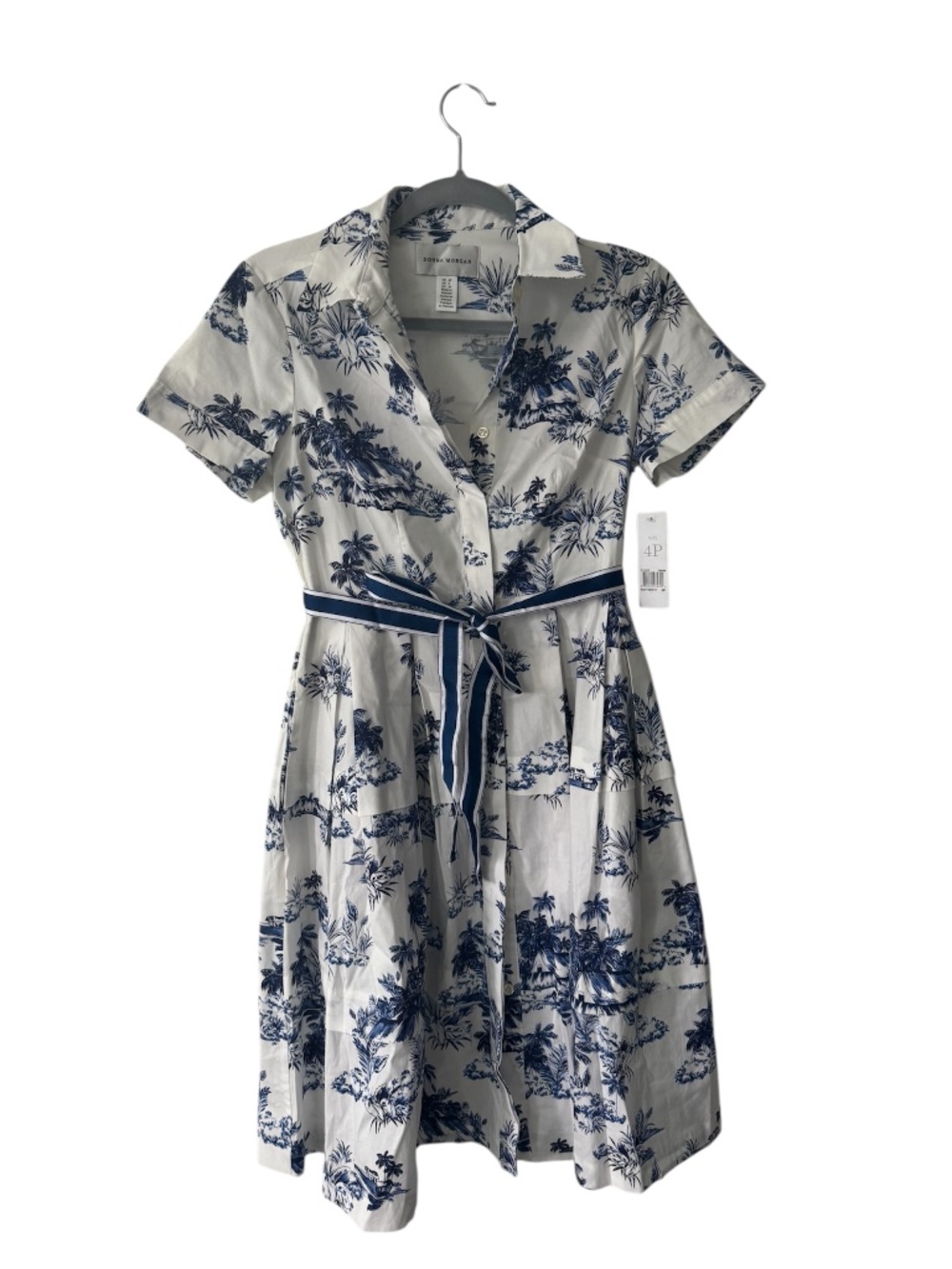 NWT Donna Morgan Shirtdress with Pockets